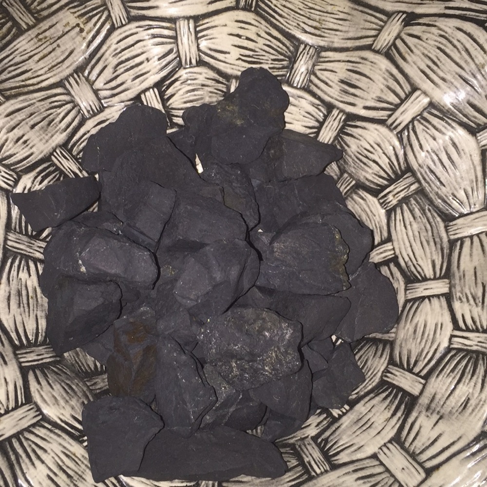 Raw Shungite lot of  22 pieces